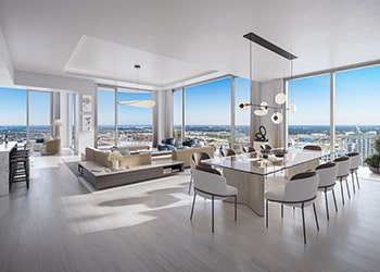One Tampa Renderings Penthouse A Great Room Thumbnail